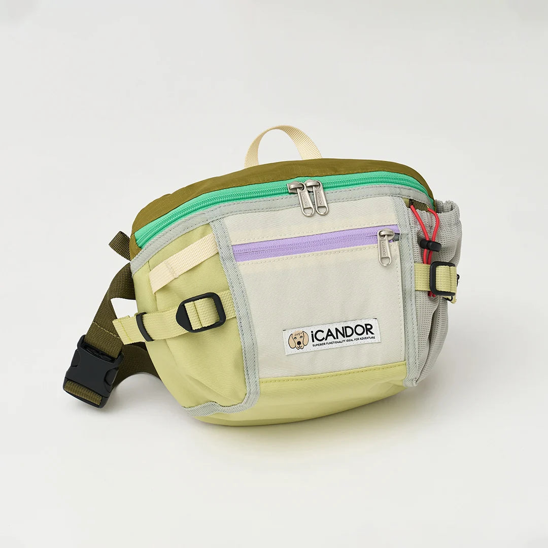 iCandor Urban Explorer Dog Walking Bag- Lime Yellow