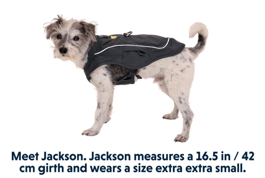 (Discontinued Style) Ruffwear Overcoat Fuse Jacket Basalt Gray