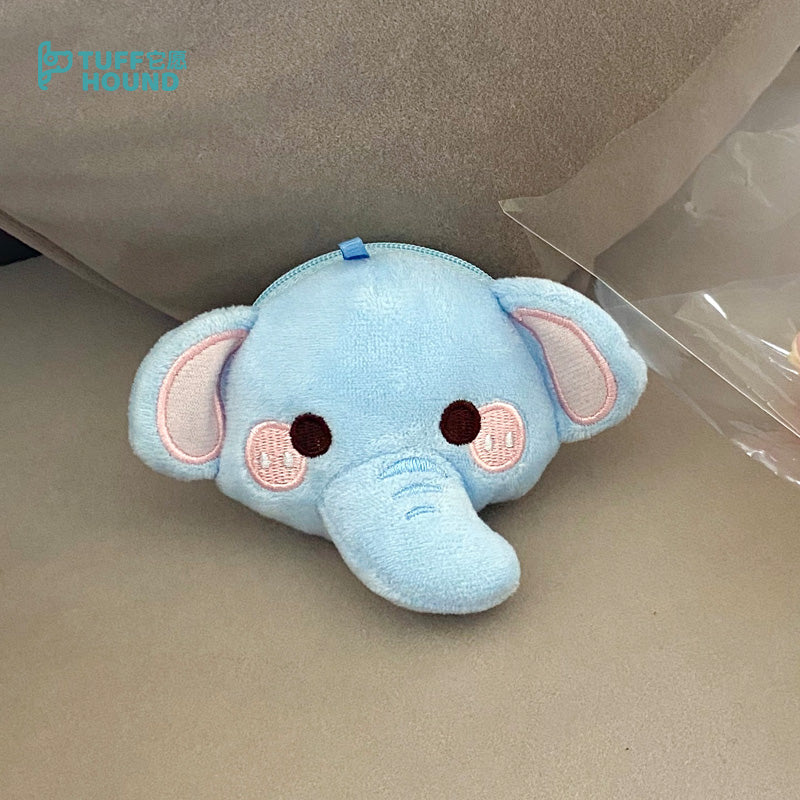Tuffhound Decorative Chest Backpack| Poo Bag Holder - Blue Elephant