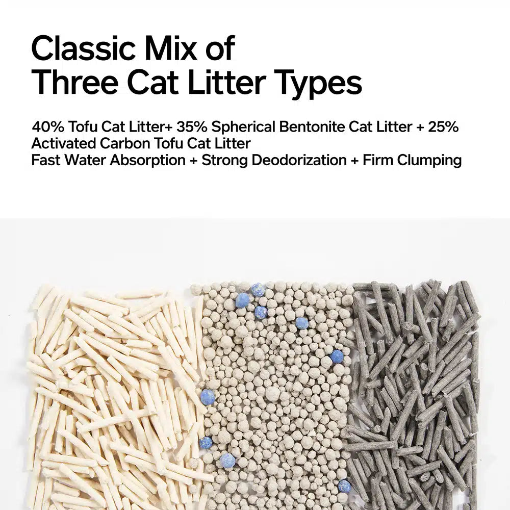 PIDAN 3-in-1 Mixed Cat Litter 5.2Kg