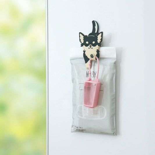 Toyo Case Refrigerator Magnet Hook with Clip - Chihuahua