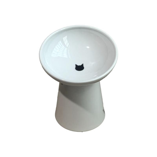 Necoichi Raised Tilted Tall Cat Bowl