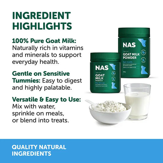 NAS GOAT MILK POWDER 400G
