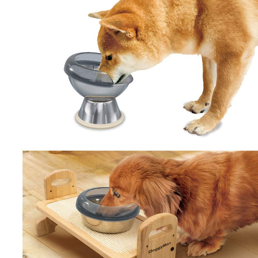 Splash-Proof Bowl Cover for Dogs Fits 12–16 cm Stainless Steel Bowls