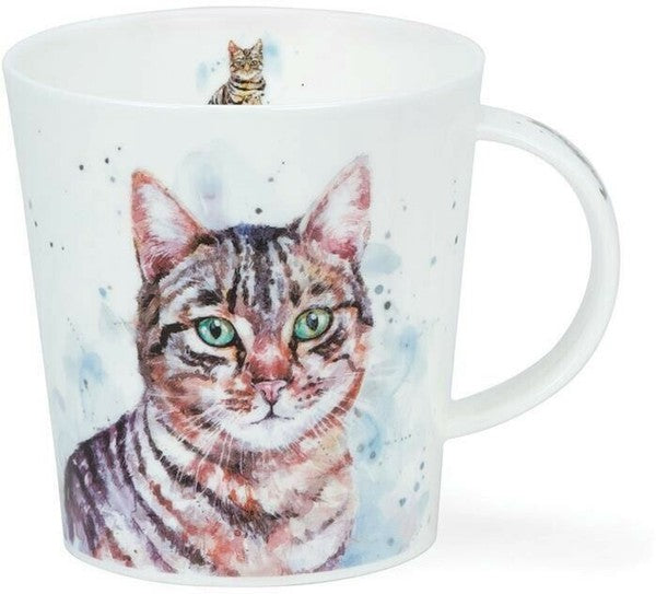 Dunoon Mug Lomond Pawtraits - Tabby 320ml