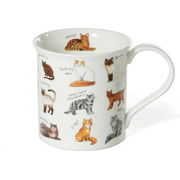 Dunoon Mug Bute Animal Breeds - Cats 300ml