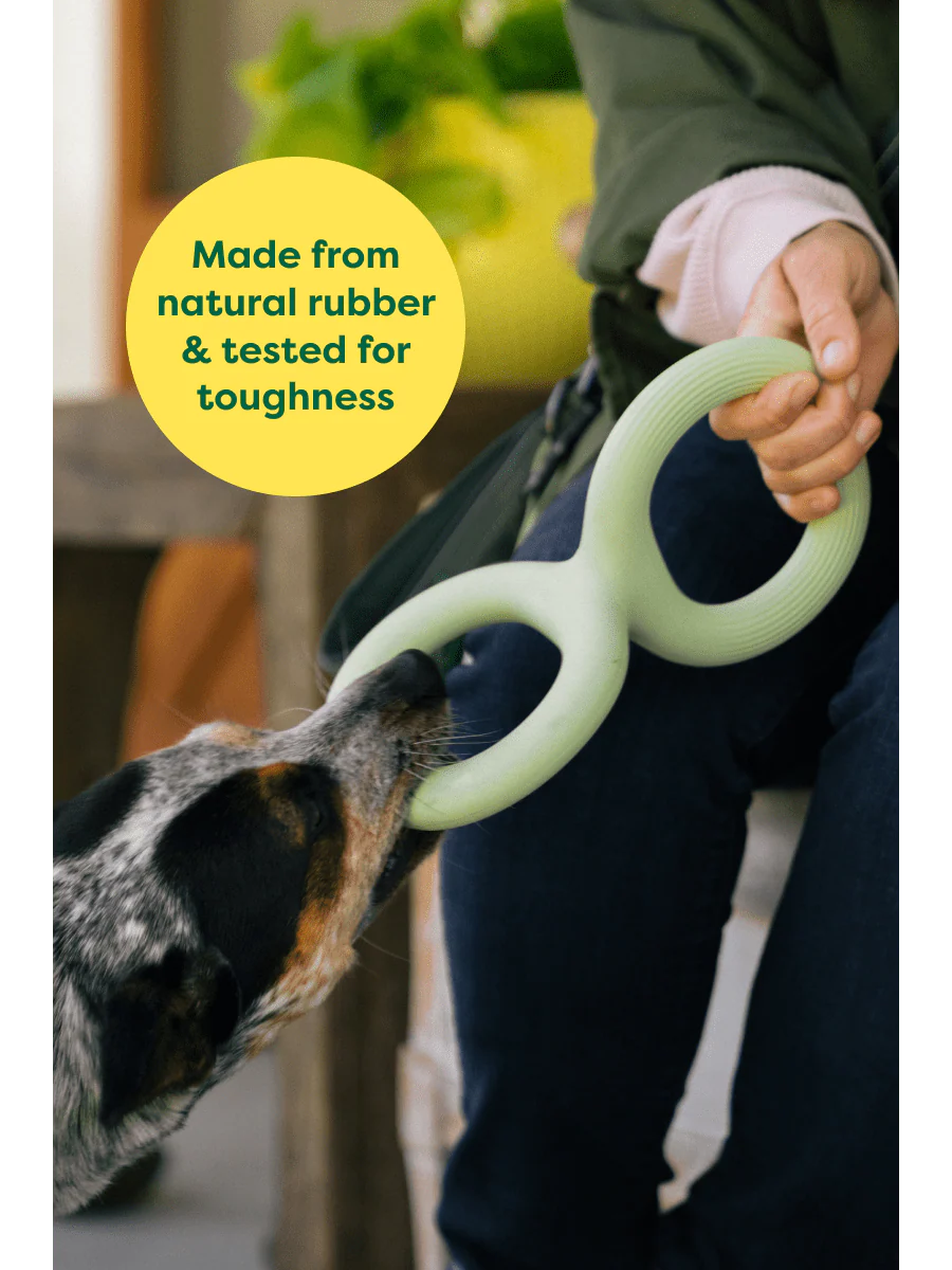 Earth Rated Tug Toy - Rubber - Small