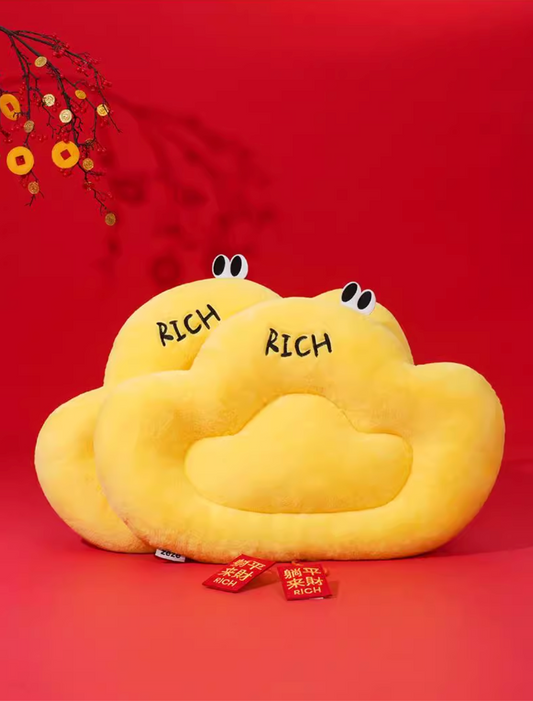 Zeze Yuanbao Shaped Pet Cushion