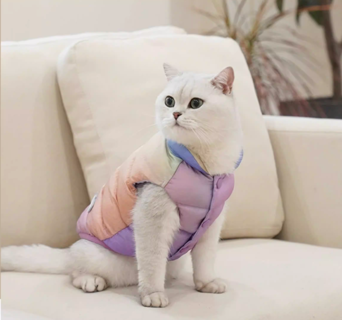 Zeze Colorful Puffer Jacket For Dog/Cat