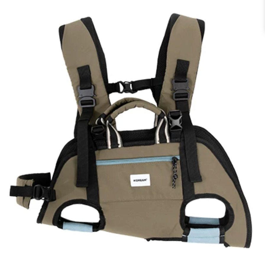 HiDream Spine-Friendly Dog Carrier Backpack – Horizontal, Legs-Out Design