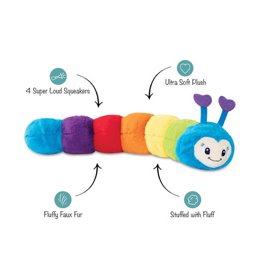 FRINGE STUDIO DON'T BUG ME PLUSH DOG TOY
