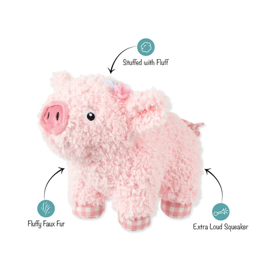 FRINGE STUDIO I HAM WHAT I HAM PLUSH DOG TOY