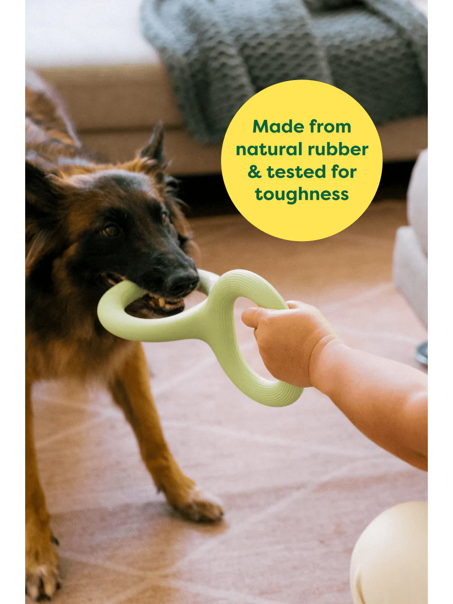 Earth Rated Tug Toy - Rubber - Small