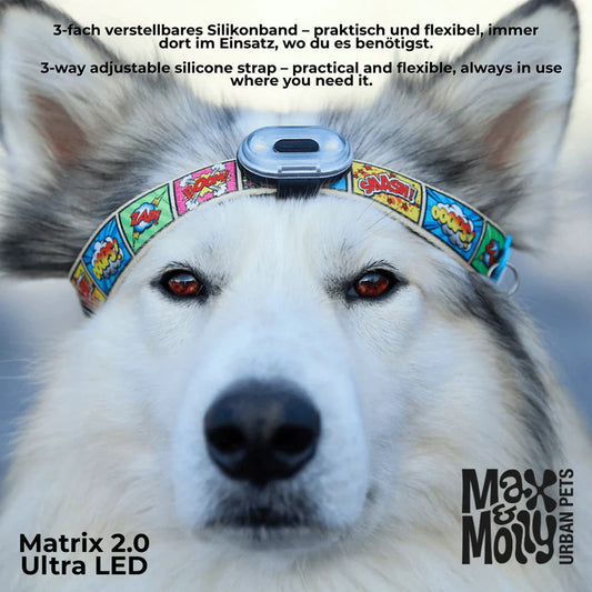 MAX & MOLLY MATRIX 2.0 ULTRA LED SAFETY LIGHT - LAVENDER