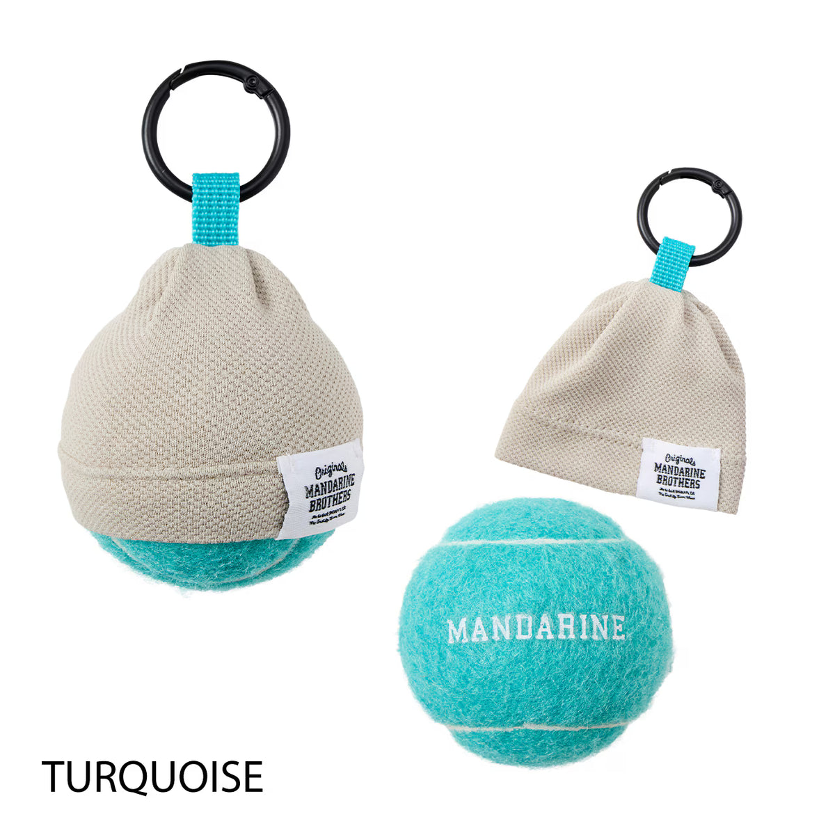 Mandarine Brothers BALL'S BEANIE Dog Toy