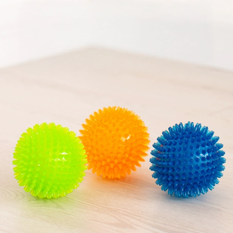 Squeaky Spiky Small Dog Ball 6cm