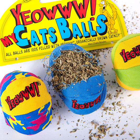 YEOWWW - MY CATS BALLS 3PK