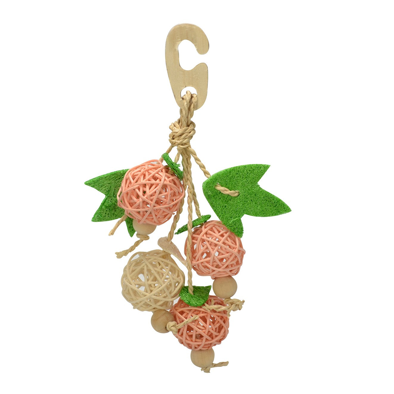 Sanko Natural Fruit Hanging Bird Toy