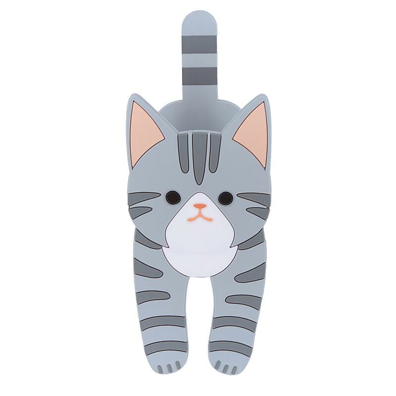 Toyo Case Refrigerator Magnet Hook with Clip - Mackerel Tabby Cat