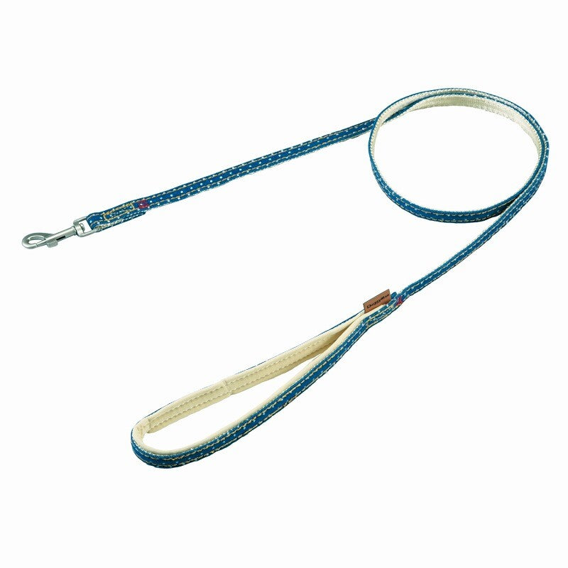 Doggy’s Tailor Dog Lead – Denim- SS