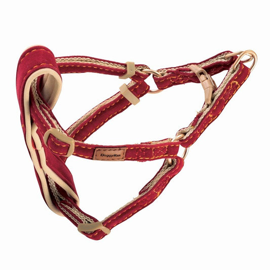 DoggyMan Doggy's Tailor Tinny Dog Harness | Chihuahua Harness - Red