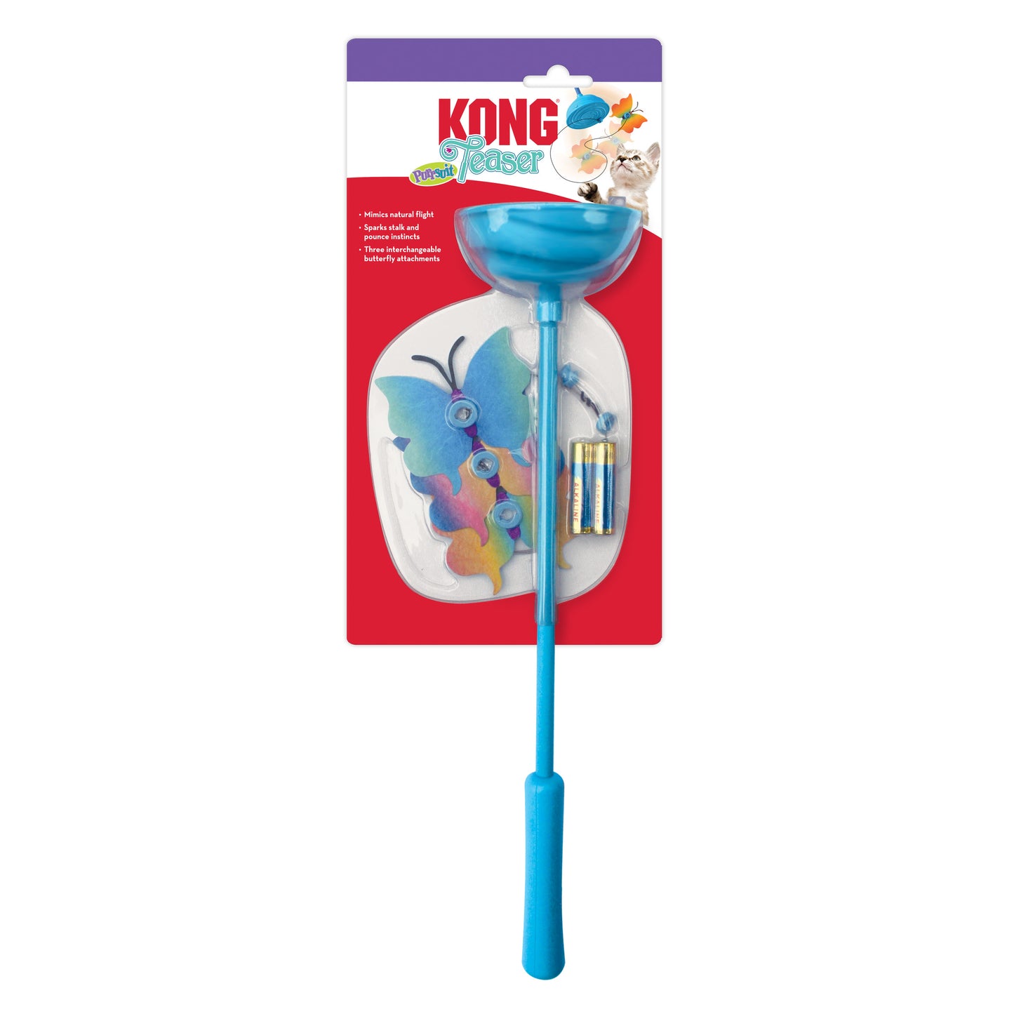 KONG CAT TEASER PURRSUIT BUTTERFLY Cat Toy