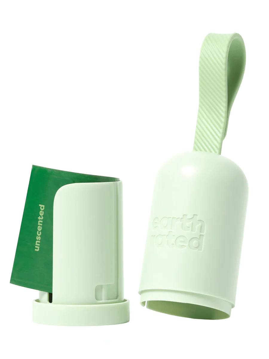 Earth Rated Poop Bag Dispenser with 15 Bags