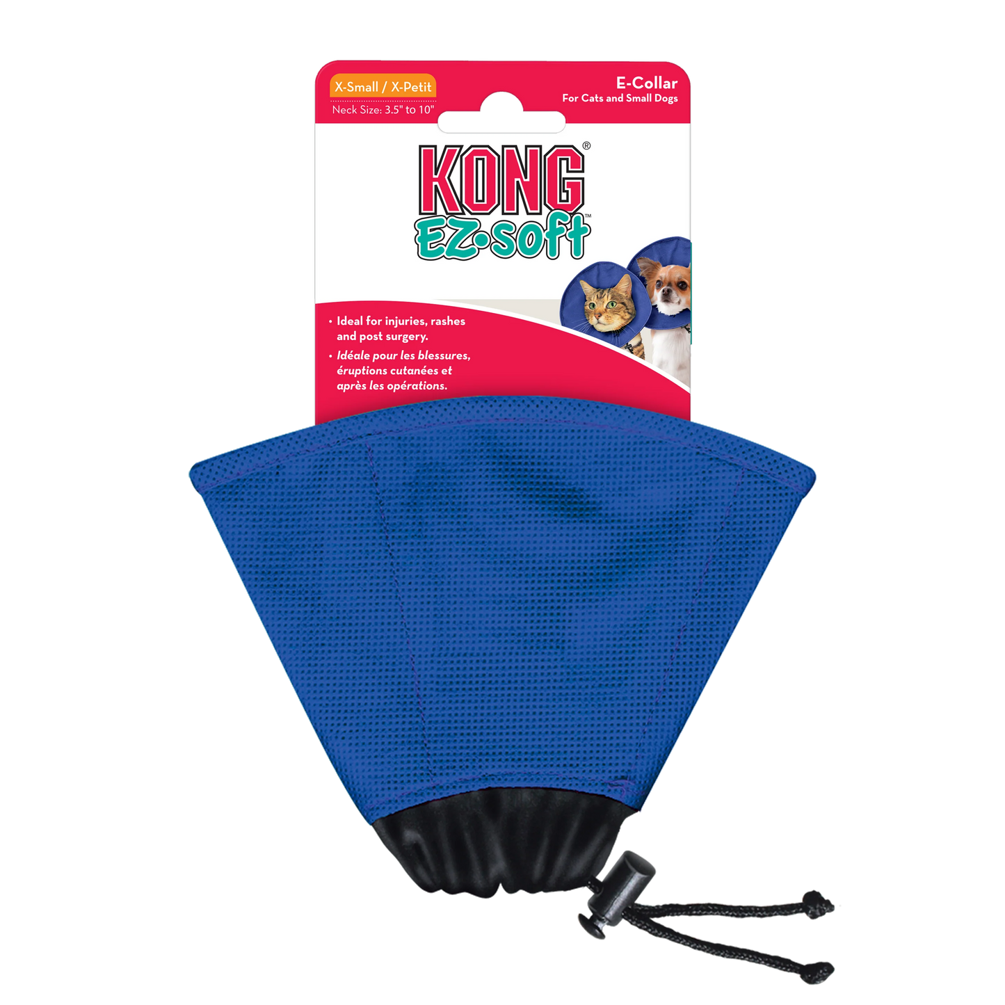 KONG Dog EZ Soft™ Recovery Collar Blue