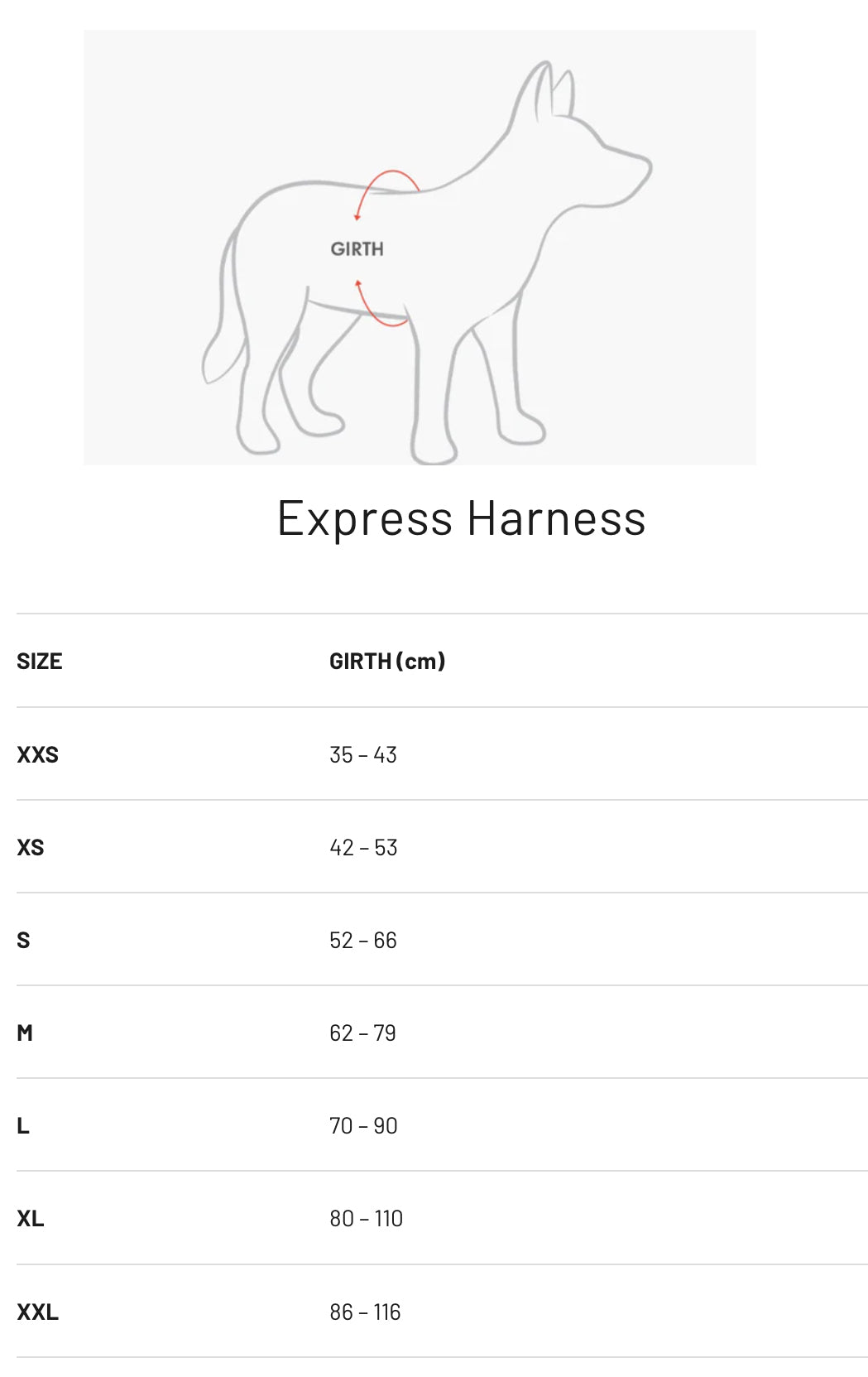 Ezydog Express Harness - Black
