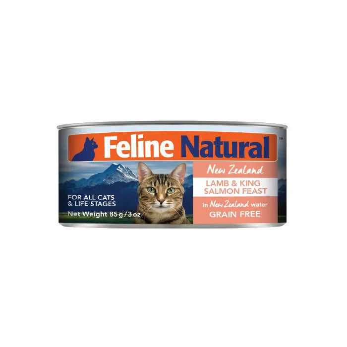Feline Natural Canned Food Core Diets Feline Natural Canned Lamb & King Salmon Feast - 85g