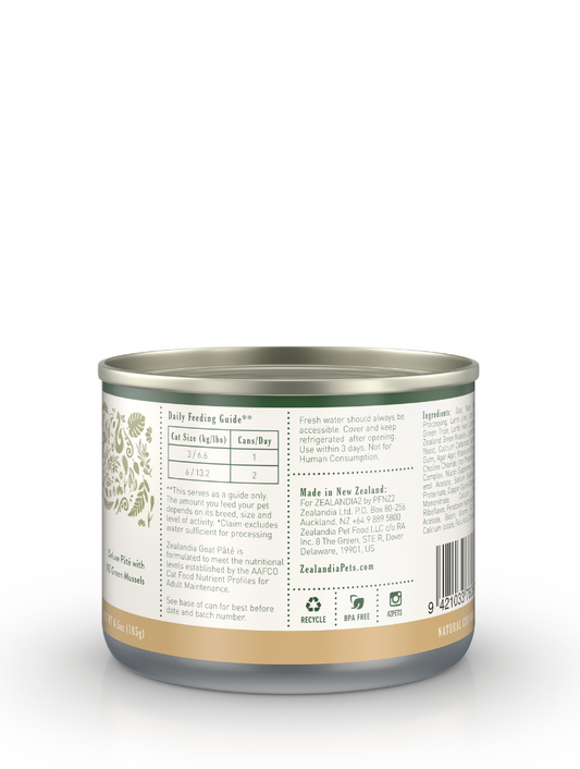 ZEALANDIA Goat Pate Cat Wet Food 170g