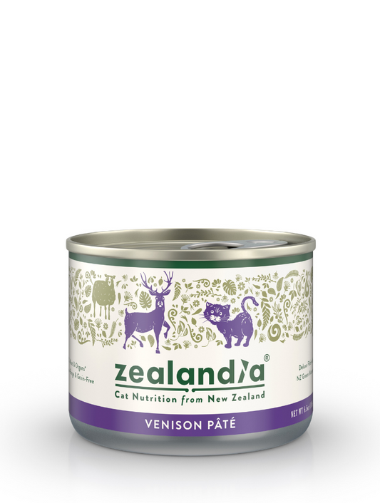 ZEALANDIA Venison Pate Cat Wet Food 170g
