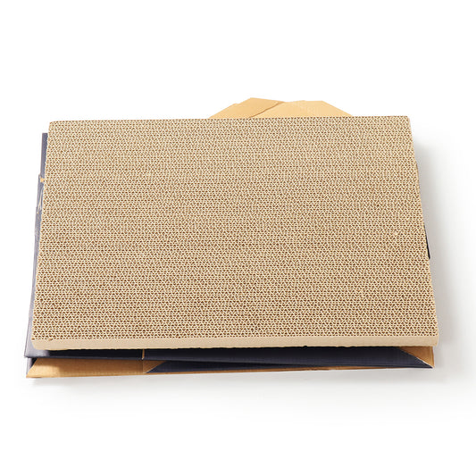 Woodtone Cat House with Scratcher