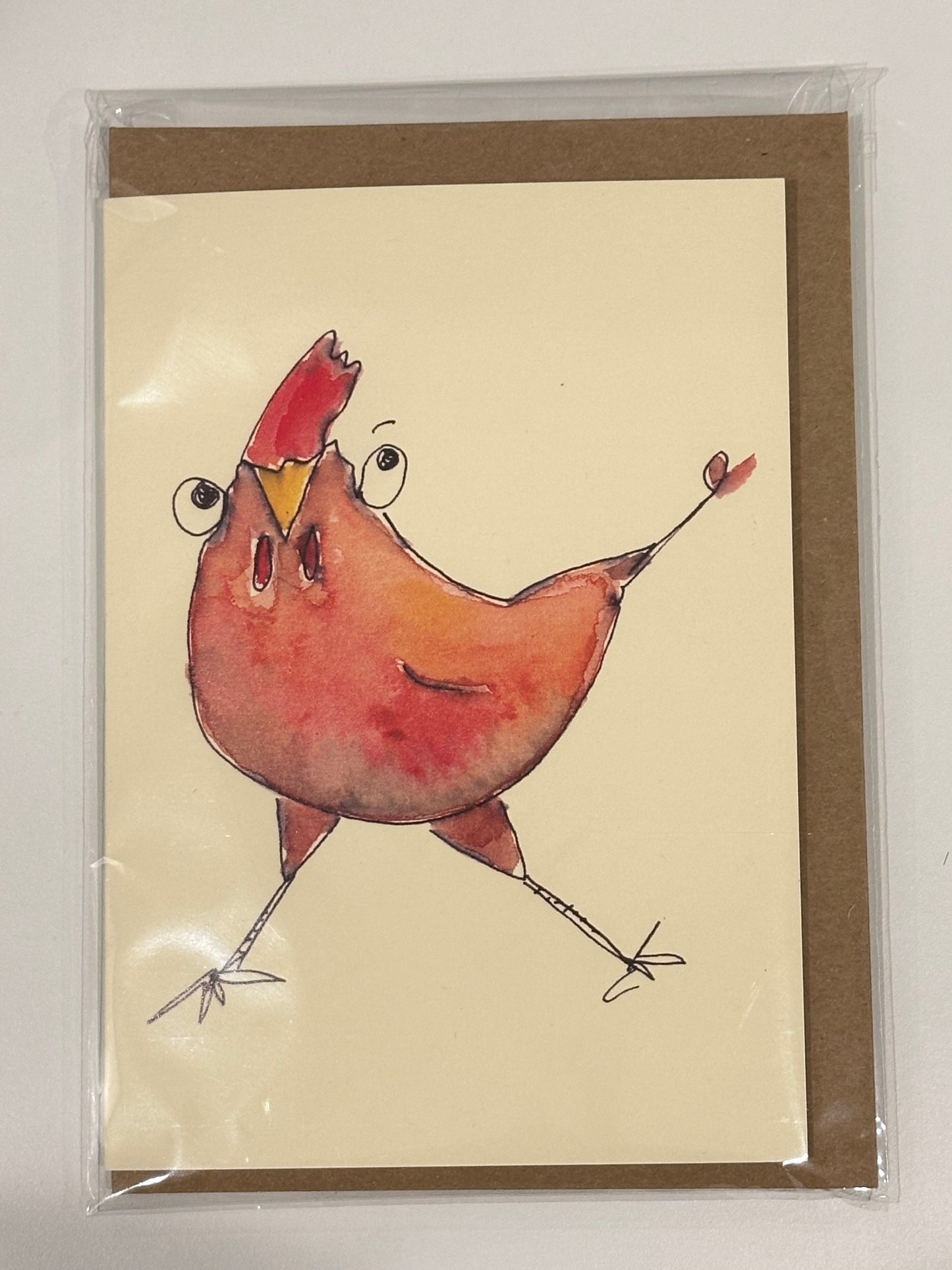 Howling Pigeon Greeting Cards