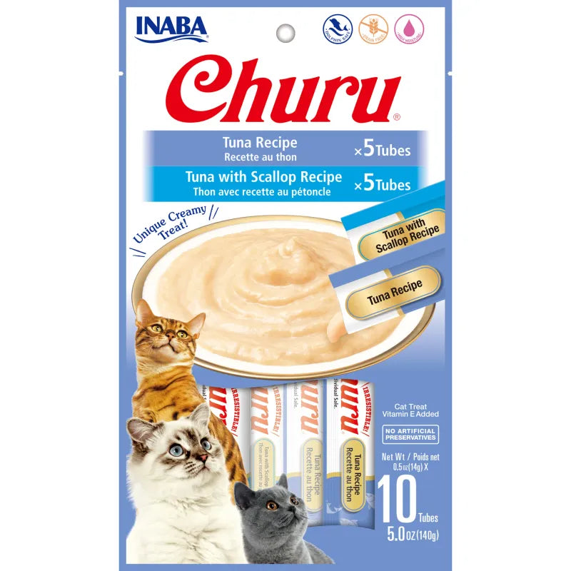 INABA Churu CAT CHURU PUREE TUNA VARIETIES