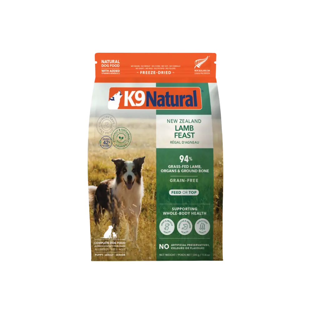 K9 Natural Freeze-Dried Core Diets Lamb Feast