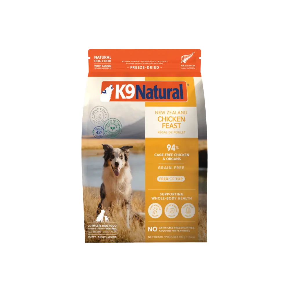 K9 Natural Freeze-Dried Core Diets Chicken Feast