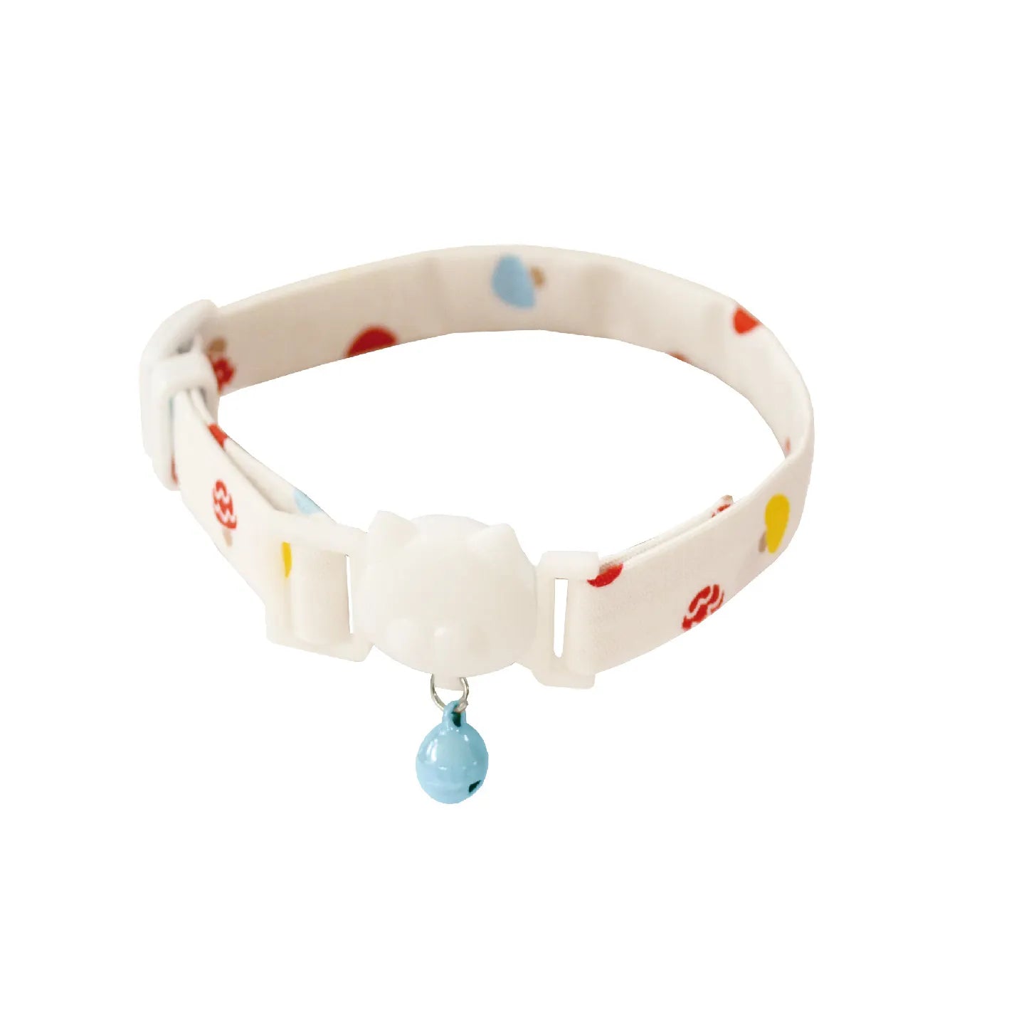 CattyMan Cat Collar -Floral Mushroom Street