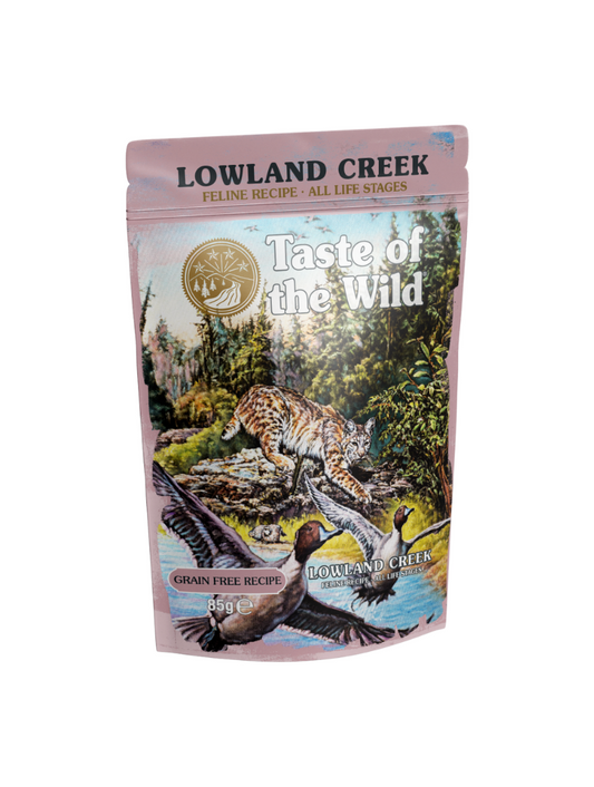 Taste of the Wild Lowland Creek Cat Chunks in Gravy Pouch 85g