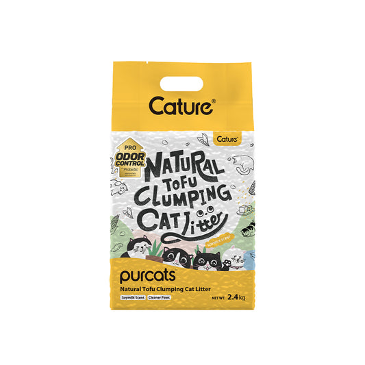 CATURE Tofu Clumping Cat Litter 6L/2.4Kg