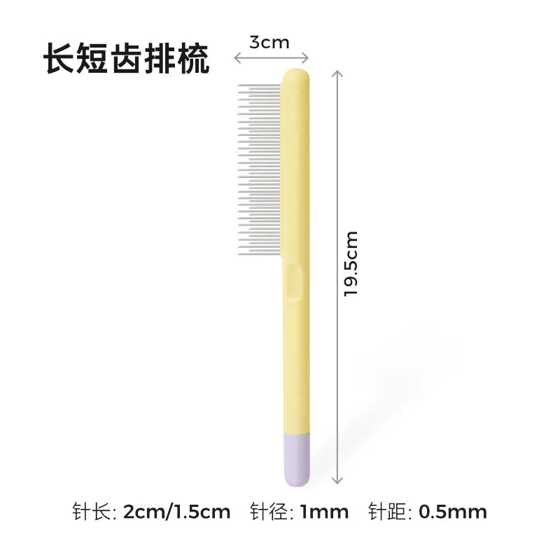 Mango Dual-Length Pin Comb