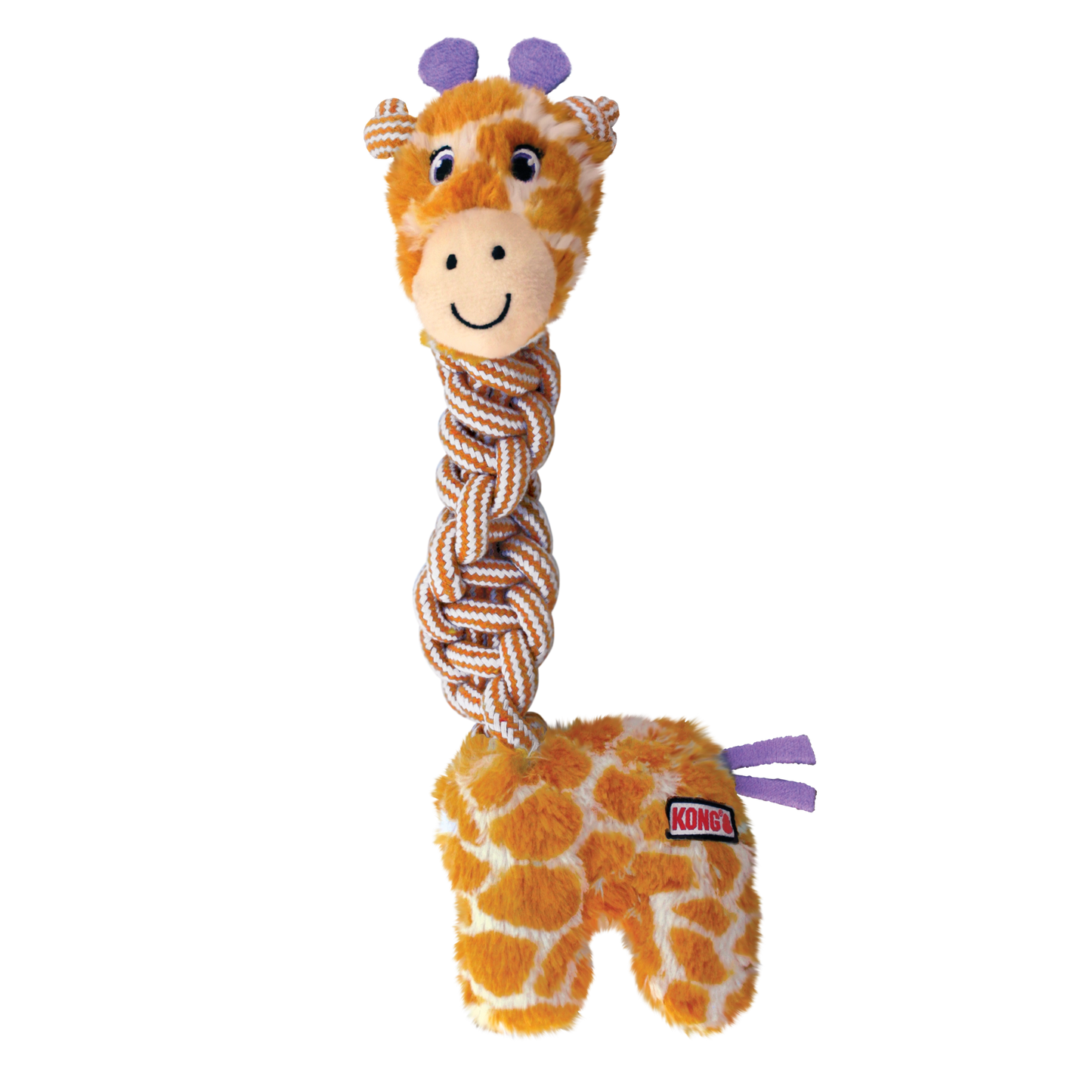 KONG KNOTS TWISTS Dog Toy ASSORTED MED/LGE