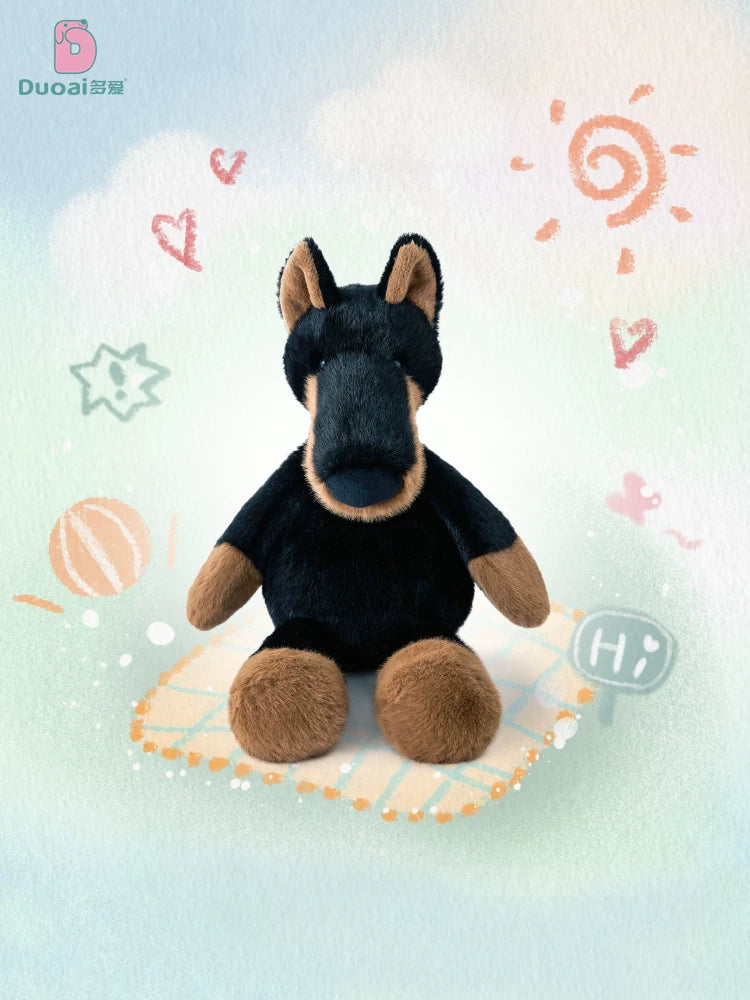 Duoai Dobermann Plush