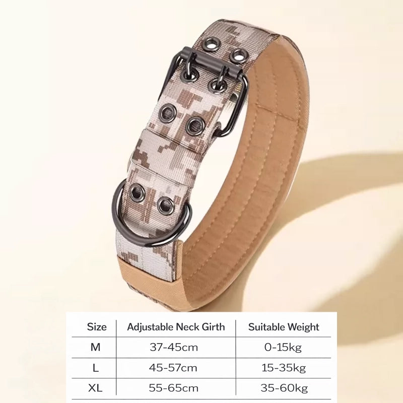 Wide Dog Collar For Medium and Large Dogs