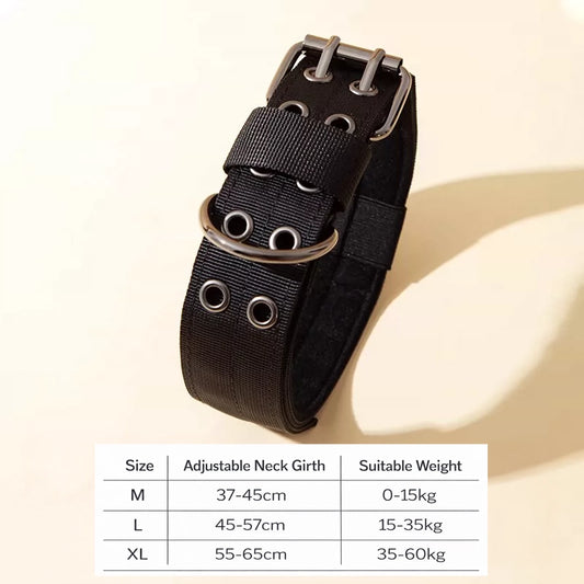 Wide Dog Collar For Medium and Large Dogs
