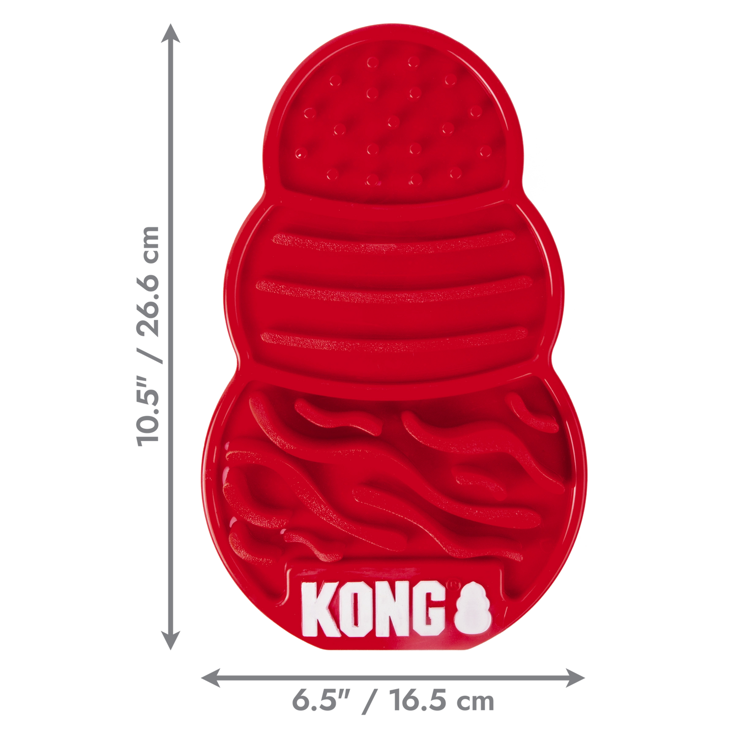 KONG Licks Slow Feeder Small Treat Dispenser Toy With Suction Cups For Dogs