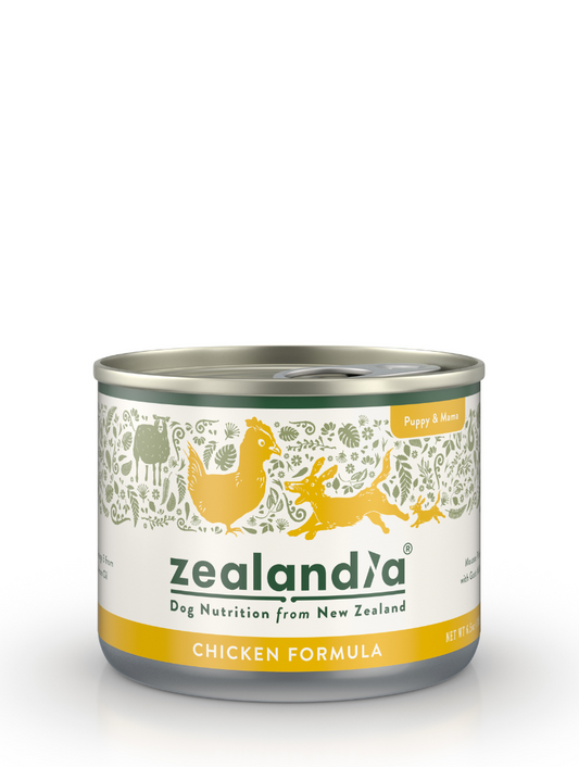 ZEALANDIA Mousse Pate Chicken PUPPY & Mama Dog Wet Food 170g