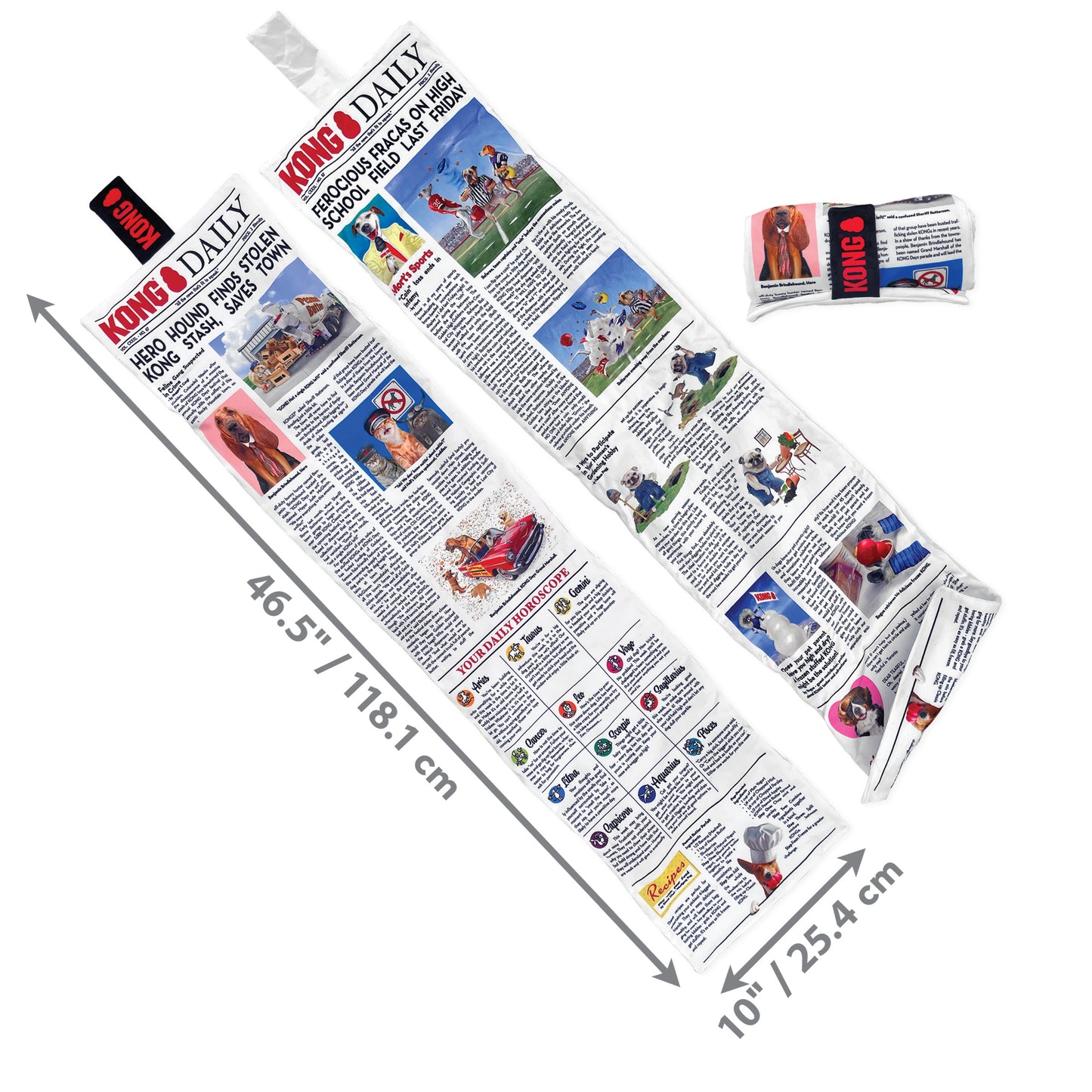 KONG Daily Newspaper Dog Toy