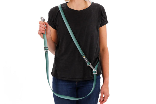 RUFFWEAR Switchbak Leash - River Rock Green