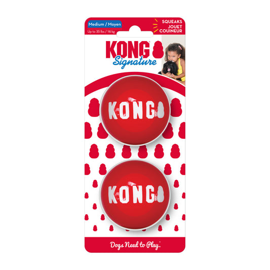 KONG SIGNATURE BALLS 2PACK